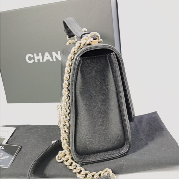 Chanel Caviar Label Click Flap Bag - Picture 5 of 10